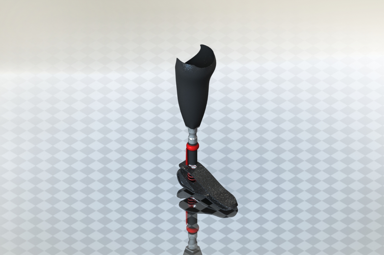 膝关节假体下面